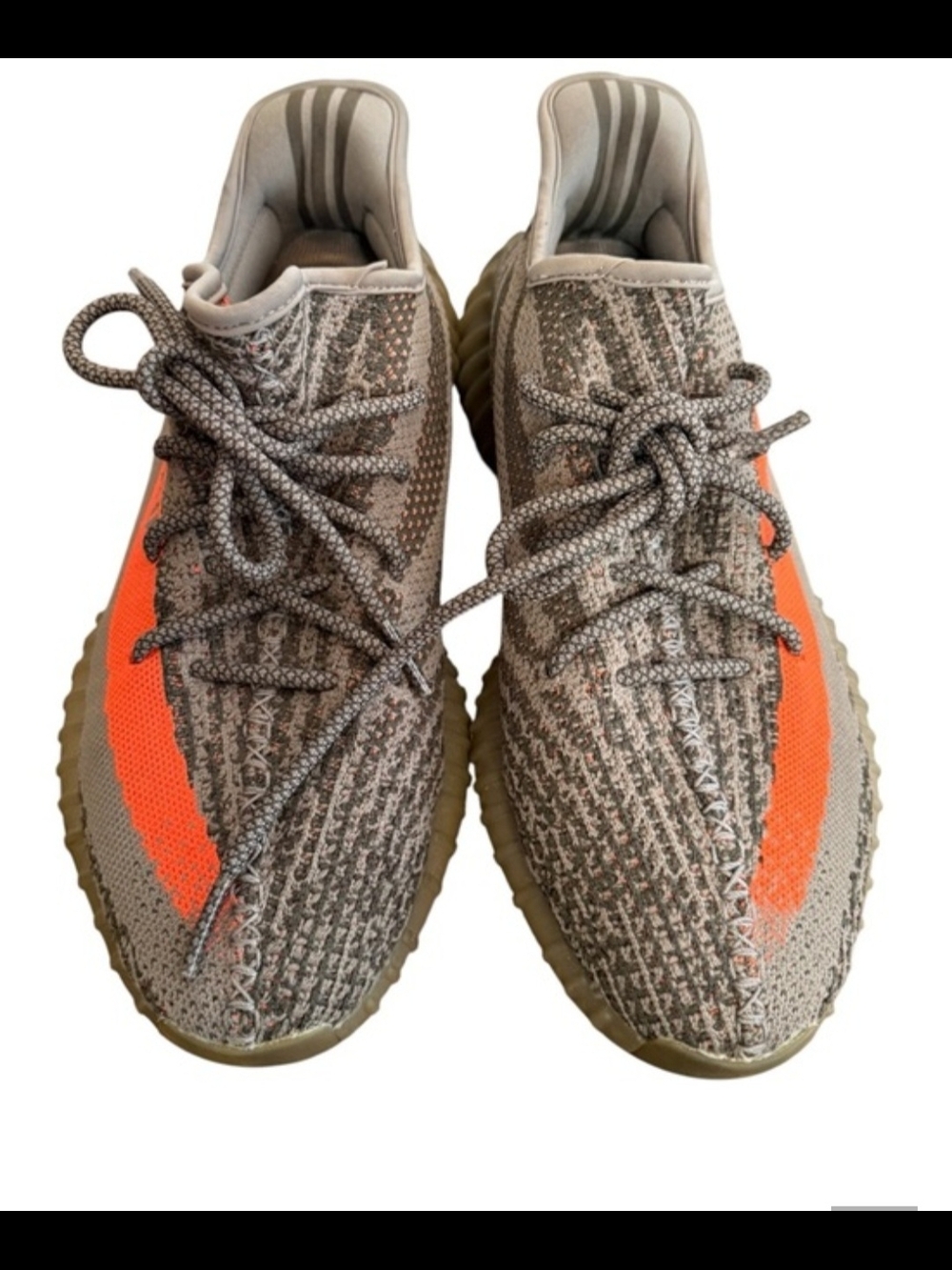 ADIDAS YEEZY 350 V2 BELUGA 1.0ORIGINAL Orange Beige MEN'S 10.5